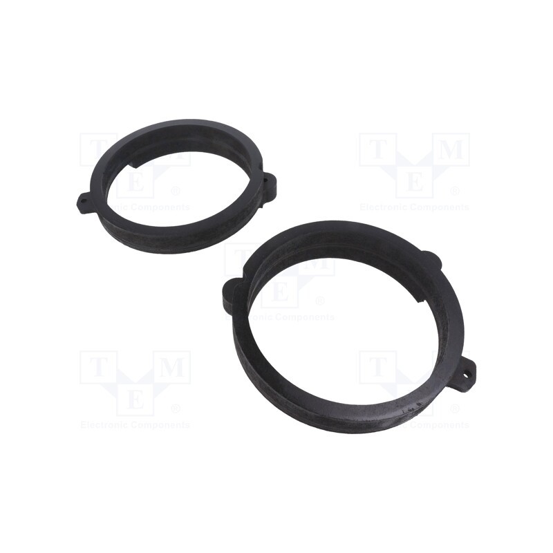 1 set x BASSER - DMSAAB01 - Spacer ring, MDF, 165mm, Saab, impregnated, 2pcs.