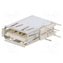 1 pcs x Amphenol Communications Solutions - 73725-0110BLF - Side,angled 90°