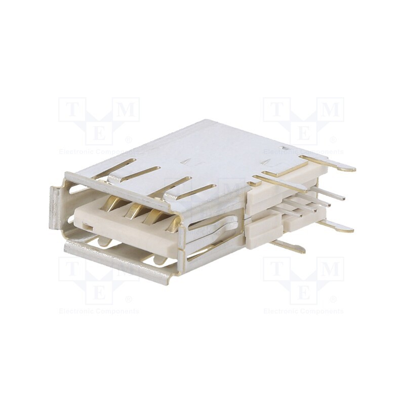 1 pcs x Amphenol Communications Solutions - 73725-0110BLF - Side,angled 90°