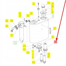 102242285 hydraulic oil filter