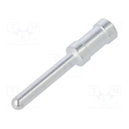 1 pcs x DEGSON ELECTRONICS - 16A-SM-4.0 - Contact, male, copper alloy, silver plated, 4mm2, 12AWG, bulk, 16A