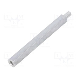 10 pcs x DREMEC - 236X60 - Screwed spacer sleeve, 60mm, Int.thread: M4, Ext.thread: M4