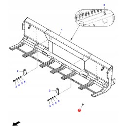 La322140450 rubber bumper