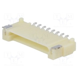 1 pcs x HIROSE - DF14-8P-1.25H(35) - Socket, wire-board, male, DF14, 1.25mm, PIN: 8, SMT, on PCBs, tinned