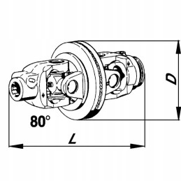 Walterscheid homok joint for lemon 39 5x49 0mm