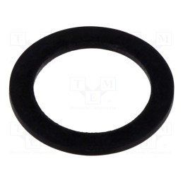 10 pcs x TE Connectivity - ENBR-WG-M20-BL-A - Gasket, NBR rubber, Thk: 1.5mm, Øint: 18.5mm, M20, black, Entrelec