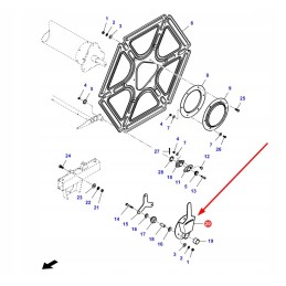 La323370050 header adjustment element