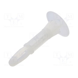 10 pcs x DREMEC - 8G820V40892 - Assembly stud, polyamide, L: 15.9mm, latch/latch, Ø2: 5.4mm, Ø1: 4mm