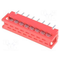 1 pcs x CONNFLY - DS1015-02-16R6 - Wire-board, adapter, PIN: 16, IDC,THT, on PCBs,for ribbon cable