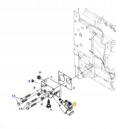 Fendt clutch solenoid valve g339100600121 original