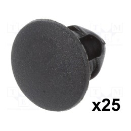 1 pcg x ROMIX - 10130 - Gasket clip, 25pcs, Alfa Romeo,Fiat,Lancia, L: 10.7mm, polyamide