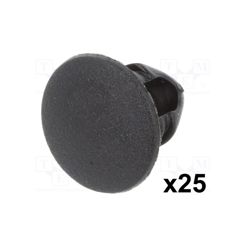 1 pcg x ROMIX - 10130 - Gasket clip, 25pcs, Alfa Romeo,Fiat,Lancia, L: 10.7mm, polyamide