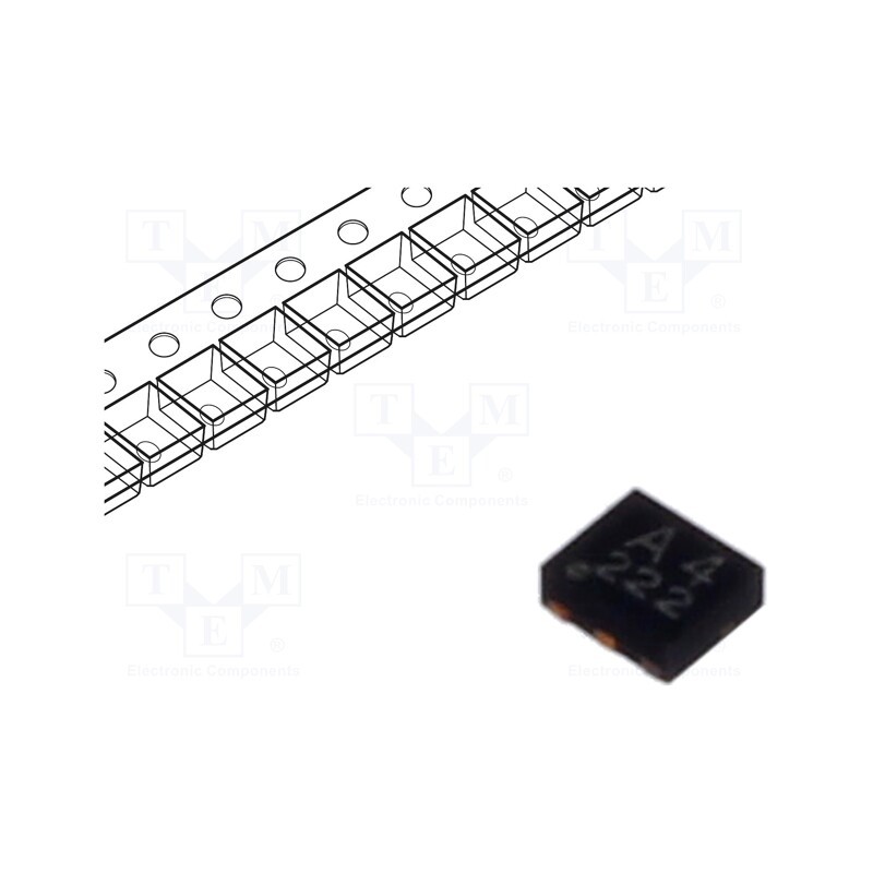 10 pcs x NEXPERIA - BC847RAPNZ - Transistor: NPN / PNP, bipolar, complementary pair, 45V, 0.1A
