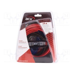 1 set x ACV - LK-6 - Car amplifier install set