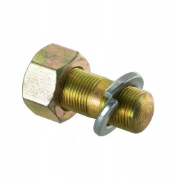Bolt, rear wheel stud, C 330, nut, washer