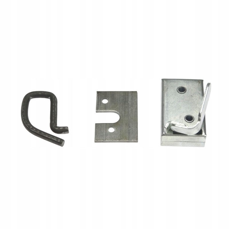 Lock for doors opening on the left fender