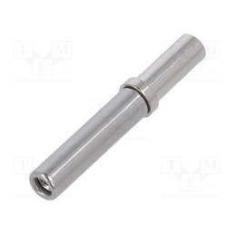 1 pcs x BULGIN - SA1001 - Contact, female, 16, nickel plated, 14AWG, PX0, turned contacts