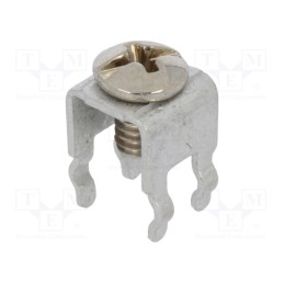 1 pcs x KEYSTONE - 7797 - Terminal: screw terminal, THT,screw terminal, silver, 7x5mm