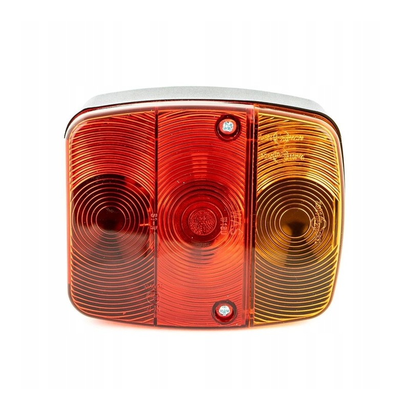 The rear lamp is integrated into the trailer