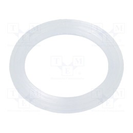 10 pcs x OBO BETTERMANN - 107 F PG7 PE - Gasket, polyetylene, Thk: 1.6mm, Øint: 12.1mm, Øout: 16.5mm, PG7