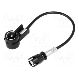 1 pcs x PER.PIC. - A7800ISO - Antenna adapter, ISO plug angled,RAKU II żeński female, 0.15m