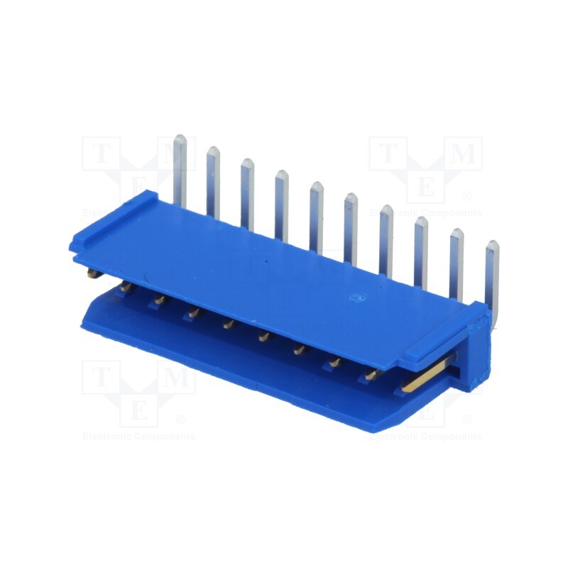 1 pcs x Amphenol Communications Solutions - 76382-310LF - Socket, wire-board, male, PIN: 10, 2.54mm, THT, Dubox®, 3A, FCI