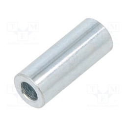 10 pcs x DREMEC - 328/4,3X20 - Spacer sleeve, 20mm, cylindrical, steel, zinc, Out.diam: 8mm