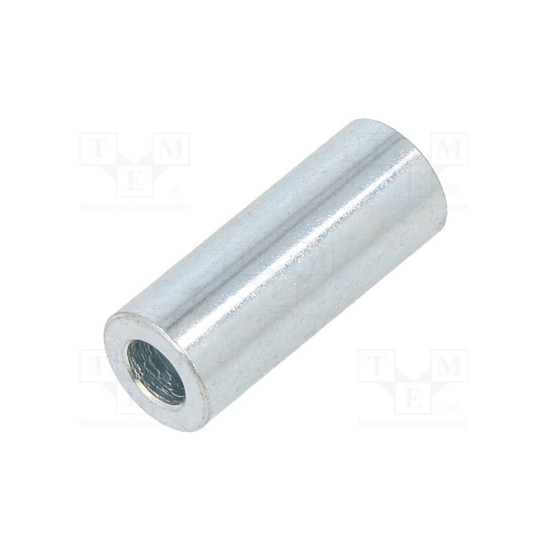 10 pcs x DREMEC - 328/4,3X20 - Spacer sleeve, 20mm, cylindrical, steel, zinc, Out.diam: 8mm
