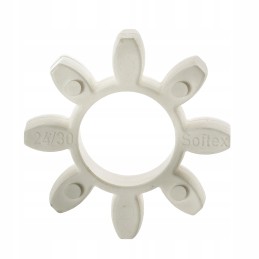 Flexible insert for the A24 30 claw clutch