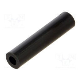 10 pcs x DREMEC - 388/4.2X35 - Spacer sleeve, cylindrical, polyamide, L: 35mm, Øout: 8mm, black