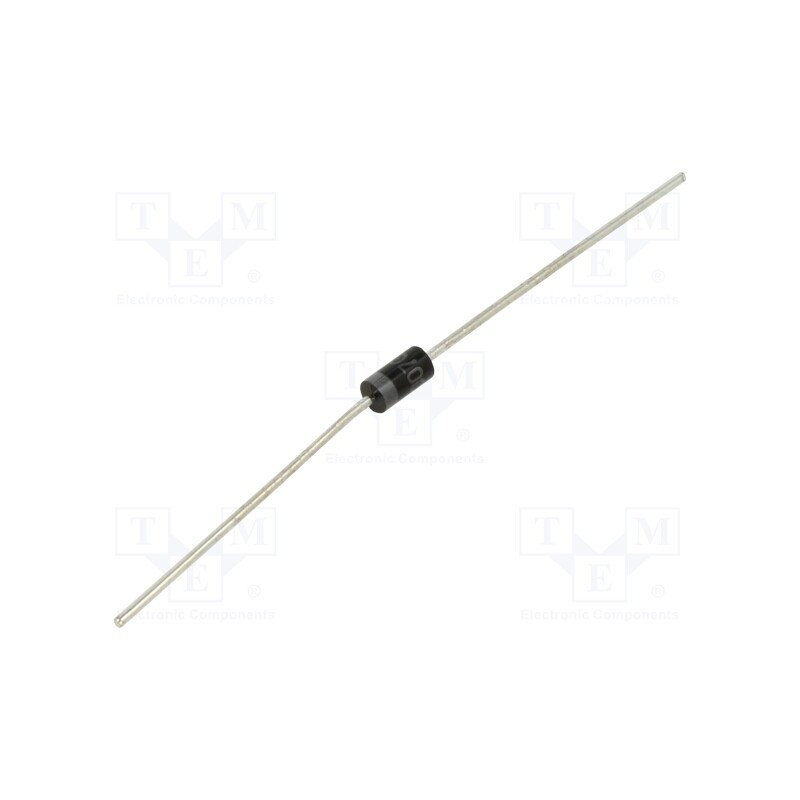 10 pcs x SMC DIODE SOLUTIONS - UF4007GTA - Diode: rectifying, THT, 1kV, 1A, , DO41, Ufmax: 1.7V, Ir: 5uA