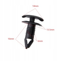 30pcs Door Panel Retainer Bumper Clips