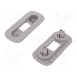 1 pcg x ROMIX - 20511 - Holder, 2pcs, VW, OEM: 165807193B