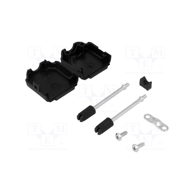 1 pcs x ENCITECH - 6260-0101-01 - Enclosure: for D-Sub connectors, D-Sub 9pin,D-Sub HD 15pin