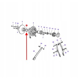 La14464880 variator gasket 3 53 x 63 09
