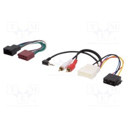 1 set x 4CARMEDIA - Spacer ring, MDF, 165mm, Subaru, impregnated,varnished, 2pcs.