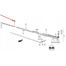 630897 0 scythe segment 2740 mm