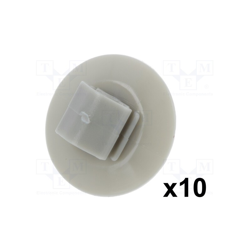 1 pcg x ROMIX - 71187 - Moulding clip, 10pcs, Iveco,Opel,Renault, polyamide, natural