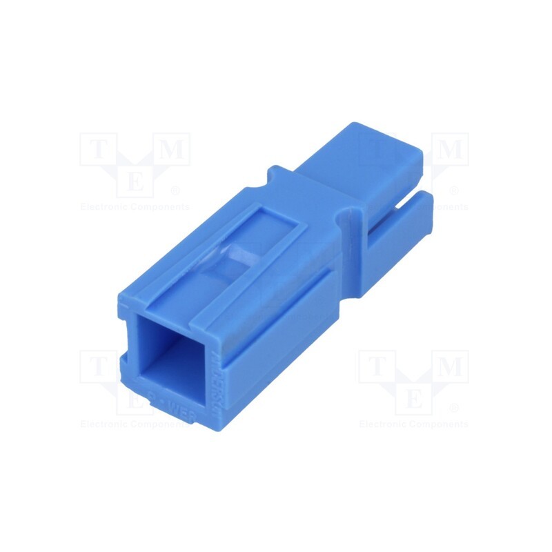 1 pcs x ENCITECH - 1130-0100-01 - Plug, wire-wire, 15/30A, hermaphrodite, PIN: 1, w/o contacts, blue