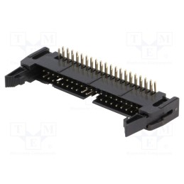 1 pcs x CONNFLY - DS1011-40RBSIB7-B - Socket, IDC, male, PIN: 40, angled 90°, THT, gold-plated, 2.54mm