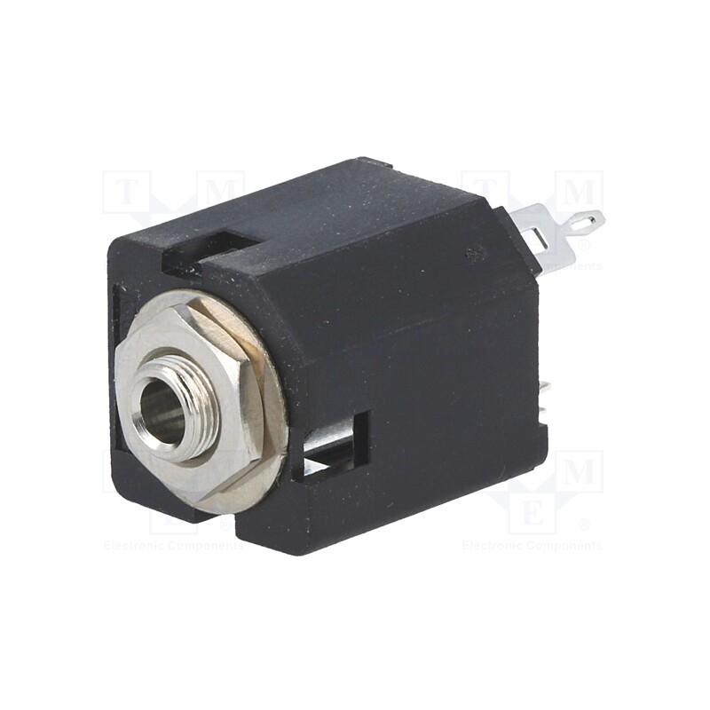 1 pcs x AMPHENOL - ACJS-MV35-3 - Socket, Jack 3,5mm, female, stereo, ways: 3, straight, THT