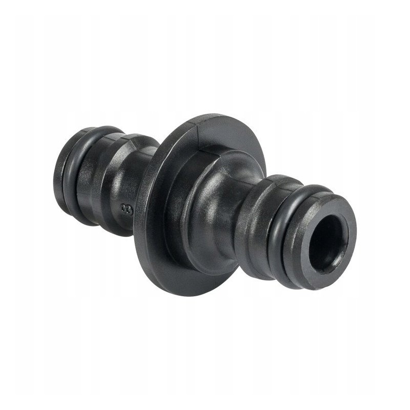 Two-piece connector for the economic cellfast garden hose