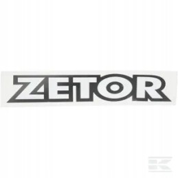 Zetor cab roof sticker