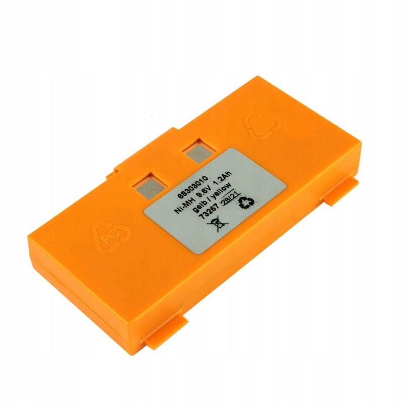 Battery hetronic clip 68303010 9 6vdc 1200 mah