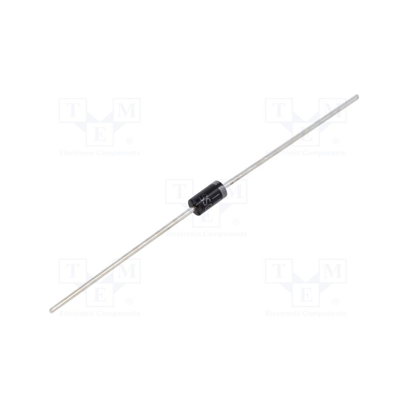 15 pcs x SMC DIODE SOLUTIONS - 11DQ10TA - Diode: Schottky rectifying, THT, 100V, 1.1A, DO41, , Ir: 500uA