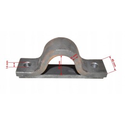 2x actuator mounting fi 40 mm complete