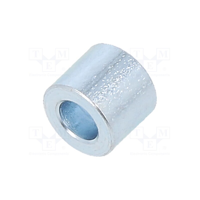 10 pcs x DREMEC - 326/3,2X05 - Spacer sleeve, 5mm, cylindrical, steel, zinc, Out.diam: 6mm