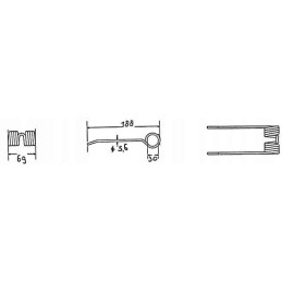 The pick-up finger fits Claas