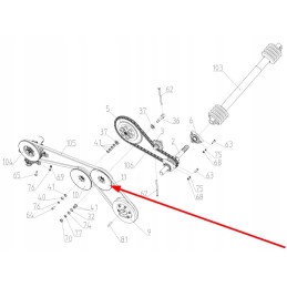 100511273 Schumacher transmission drive pulley
