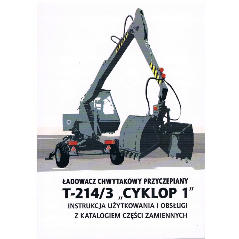 Parts catalog, manual cyclops lander t 214 3